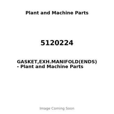 5120224 - GASKET,EXH.MANIFOLD(ENDS)