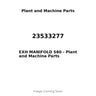 23533277 - EXH MANIFOLD S60