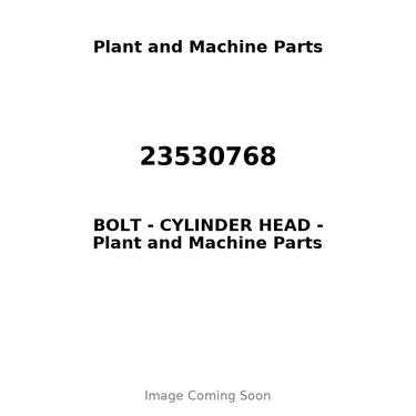 23530768 - BOLT - CYLINDER HEAD