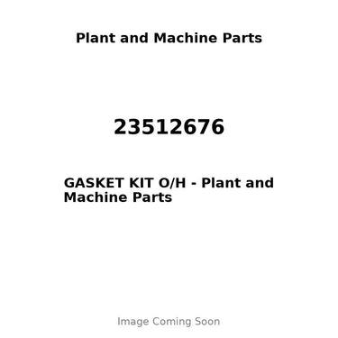 23512676 - GASKET KIT O/H