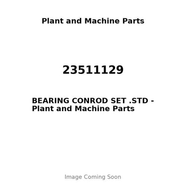 23511129 - BEARING CONROD SET .STD