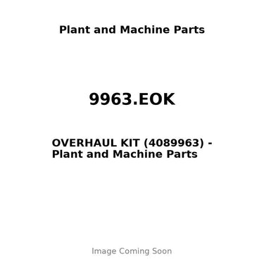 9963.EOK - OVERHAUL KIT (4089963)