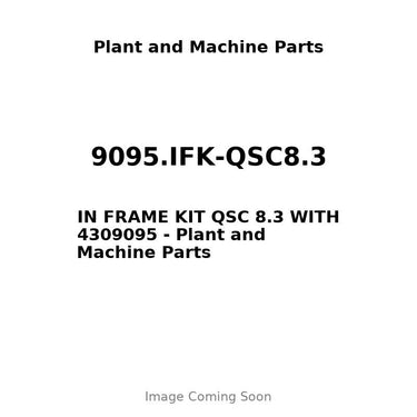 9095.IFK-QSC8.3 - IN FRAME KIT QSC 8.3 WITH 4309095