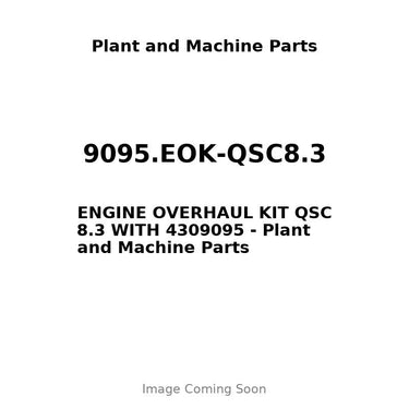 9095.EOK-QSC8.3 - ENGINE OVERHAUL KIT QSC 8.3 WITH 4309095