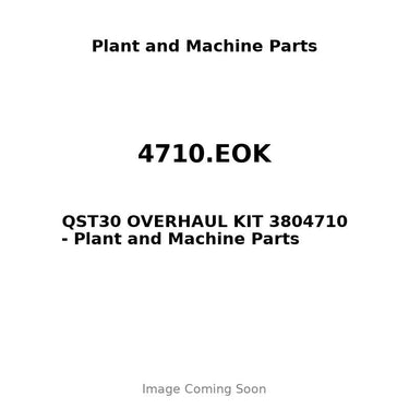 4710.EOK - QST30 OVERHAUL KIT 3804710