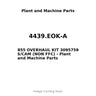 4439.EOK-A - 855 OVERHAUL KIT 3095759 S/CAM (NON FFC)