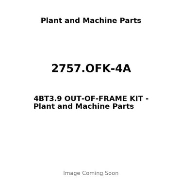 2757.OFK-4A - 4BT3.9 OUT-OF-FRAME KIT