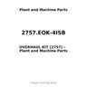 2757.EOK-4ISB - OVERHAUL KIT (2757)