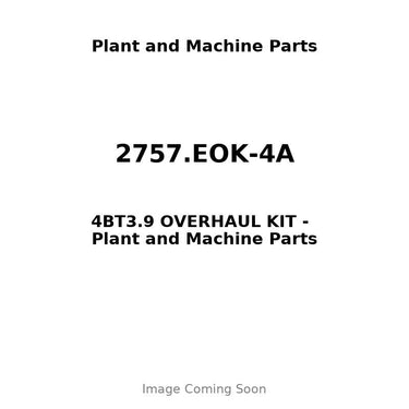 2757.EOK-4A - 4BT3.9 OVERHAUL KIT