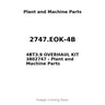 2747.EOK-4B - 4BT3.9 OVERHAUL KIT 3802747