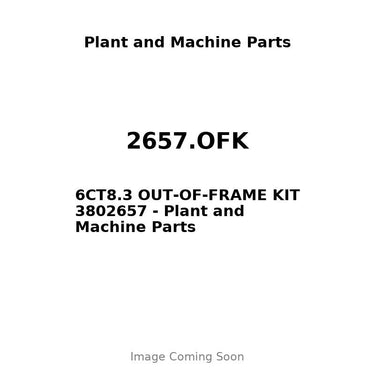 2657.OFK - 6CT8.3 OUT-OF-FRAME KIT 3802657