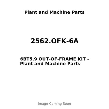2562.OFK-6A - 6BT5.9 OUT-OF-FRAME KIT