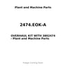 2474.EOK-A - OVERHAUL KIT WITH 3802474