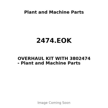 2474.EOK - OVERHAUL KIT WITH 3802474