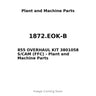1872.EOK-B - 855 OVERHAUL KIT 3801058 S/CAM (FFC)