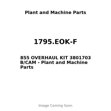 1795.EOK-F - 855 OVERHAUL KIT 3801703 B/CAM