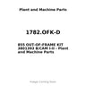 1782.OFK-D - 855 OUT-OF-FRAME KIT 3801393 B/CAM I-II