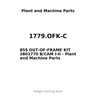 1779.OFK-C - 855 OUT-OF-FRAME KIT 3801770 B/CAM I-II