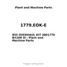1779.EOK-E - 855 OVERHAUL KIT 3801770 B/CAM III