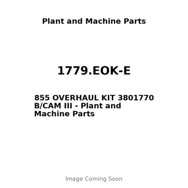 1779.EOK-E - 855 OVERHAUL KIT 3801770 B/CAM III