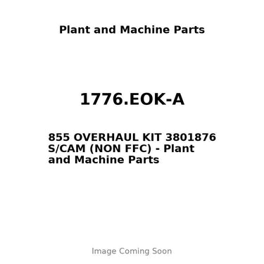 1776.EOK-A - 855 OVERHAUL KIT 3801876 S/CAM (NON FFC)