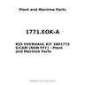 1771.EOK-A - 855 OVERHAUL KIT 3801773 S/CAM (NON FFC)