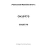 CH10770 - O-RING SEAL, THERMOSTAT