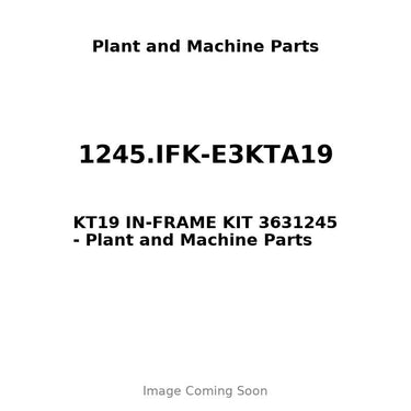 1245.IFK-E3KTA19 - KT19 IN-FRAME KIT 3631245