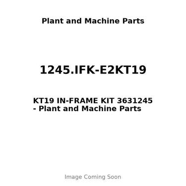1245.IFK-E2KT19 - KT19 IN-FRAME KIT 3631245