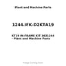 1244.IFK-D2KTA19 - KT19 IN-FRAME KIT 3631244