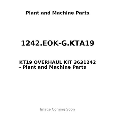 1242.EOK-G.KTA19 - KT19 OVERHAUL KIT 3631242