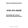 0781.IFK-4QISB - IN FRAME KIT (0781)