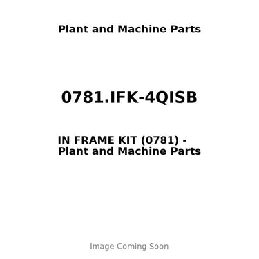 0781.IFK-4QISB - IN FRAME KIT (0781)