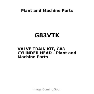 G83VTK - VALVE TRAIN KIT, G83 CYLINDER HEAD