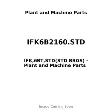 IFK6B2160.STD - IFK,6BT,STD(STD BRGS)