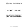 IFK4B2160.STD - IFK,4BT,STD(STD BRGS)