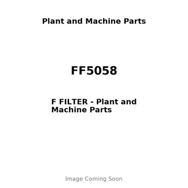 FF5058 - F FILTER