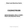 C6204278100 - MAIN BEARING (PR) 0.75MM