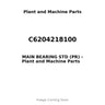 C6204218100 - MAIN BEARING STD (PR)