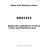 BM27253 - BUSH SET CAMSHAFT (7 PCS)