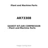 AR73308 - GASKET KIT,AIR COMPRESSOR