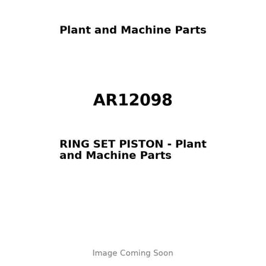 AR12098 - RING SET PISTON