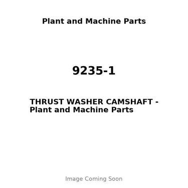 9235-1 - THRUST WASHER CAMSHAFT