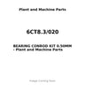 6CT8.3/020 - BEARING CONROD KIT 0.50MM