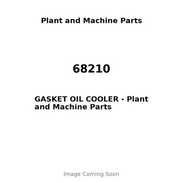 68210 - GASKET OIL COOLER