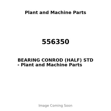 556350 - BEARING CONROD (HALF) STD