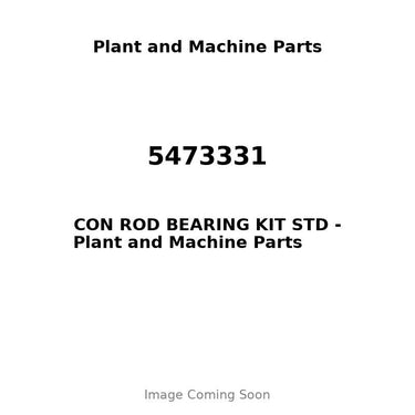 5473331 - CON ROD BEARING KIT STD