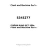 5345277 - PISTON RING SET STD