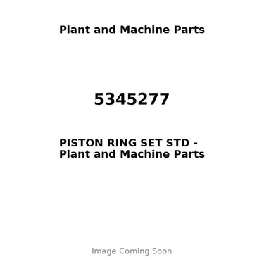 5345277 - PISTON RING SET STD