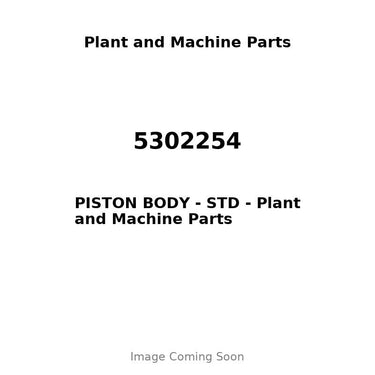 5302254 - PISTON BODY - STD